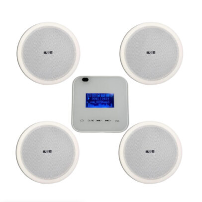 عرض ساوند سيستم 4 سماعات سقف وأمبليفاير حائطي تاتش