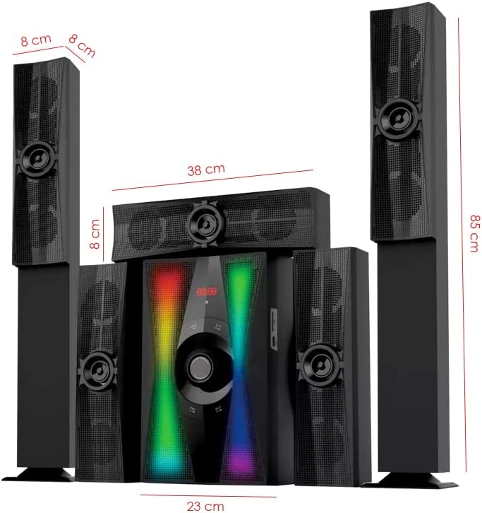 مسرح منزلي هوم ثيتر Home Theater Xzone | X4 | 120w - الصورة 3