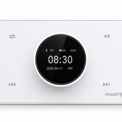 مفتاح تحكم حائطي للصوت 120 وات – 2 زون – Bluetooth – Master Team