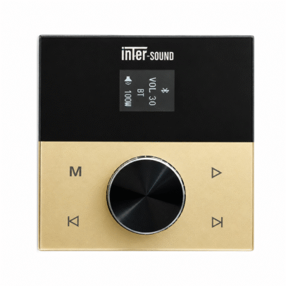 كنترول حائط بلوتوث 100 وات بتاتش وبكرة تحكم - Inter Sound