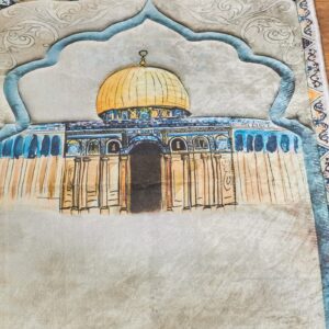 مصلية مبطنة مانعة للانزلاق + سبحة - الصورة 12