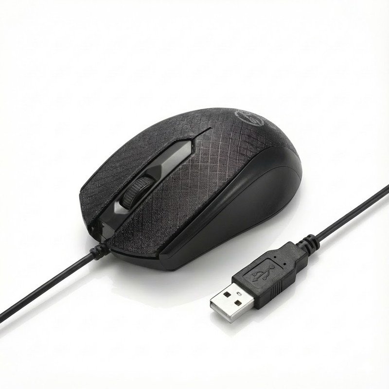 Sky Tech ST2 USB Mouse مع باد ماوس هاى كوالتى Wild Wolf - الصورة 2