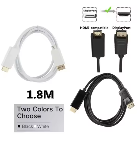 كابل تحويل من DisplayPort إلى HDM - الصورة 2