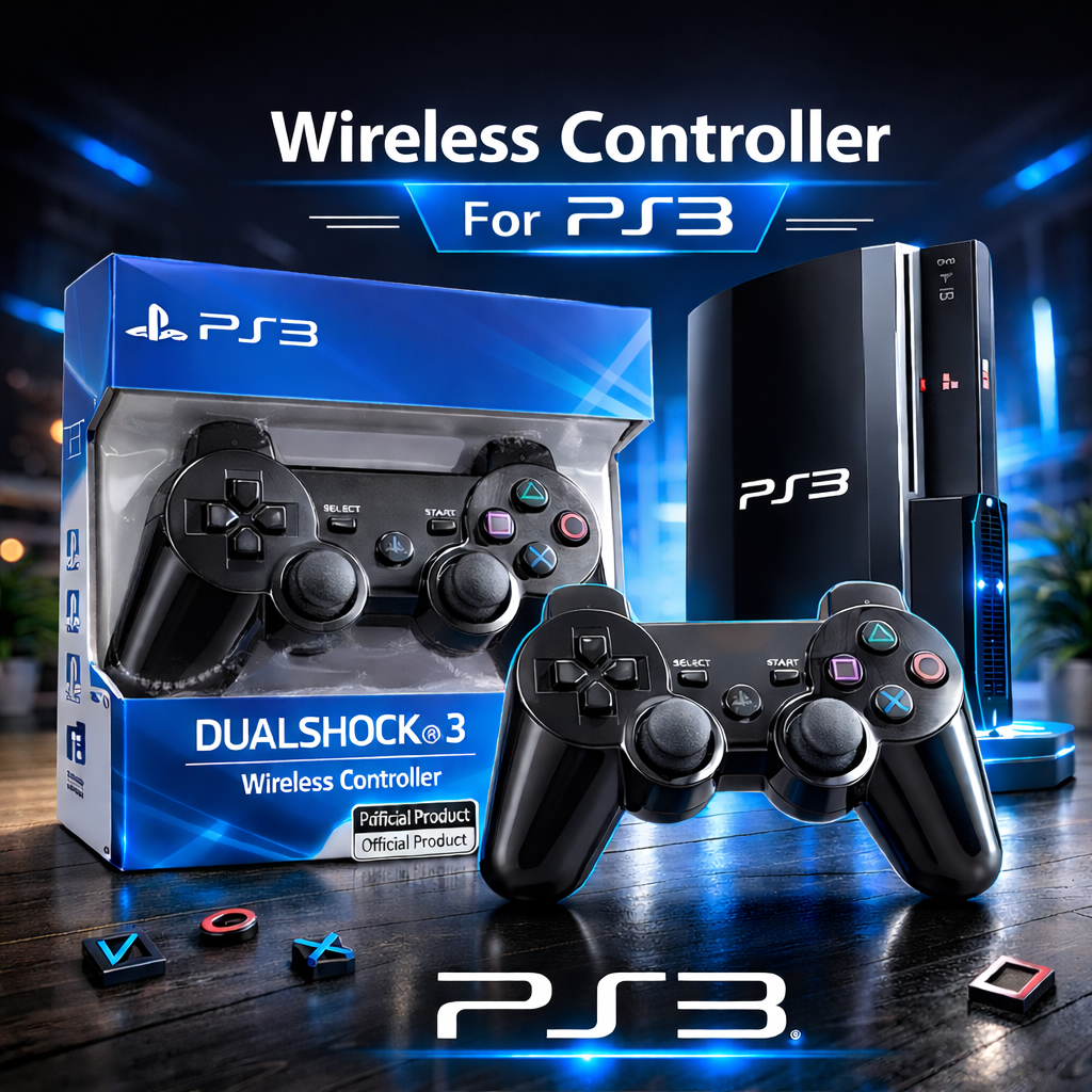 دراع تحكم لاسلكي DualShock 3 لبلايستيشن 3 – Wireless Controller For PS3 - الصورة 2