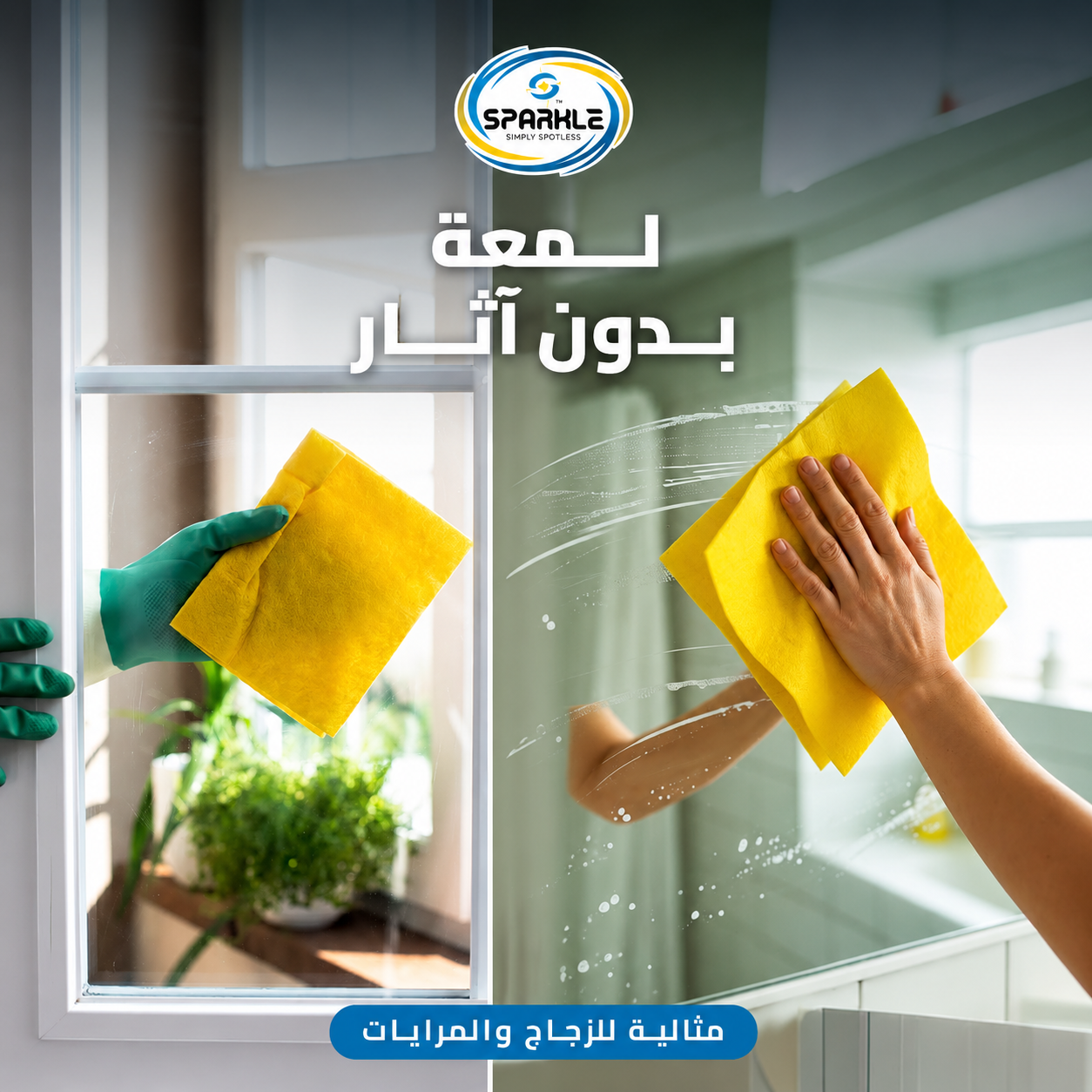 رول مناديل مطبخ قابله لاعاده الاستخدام 25*25 سم - الصورة 3