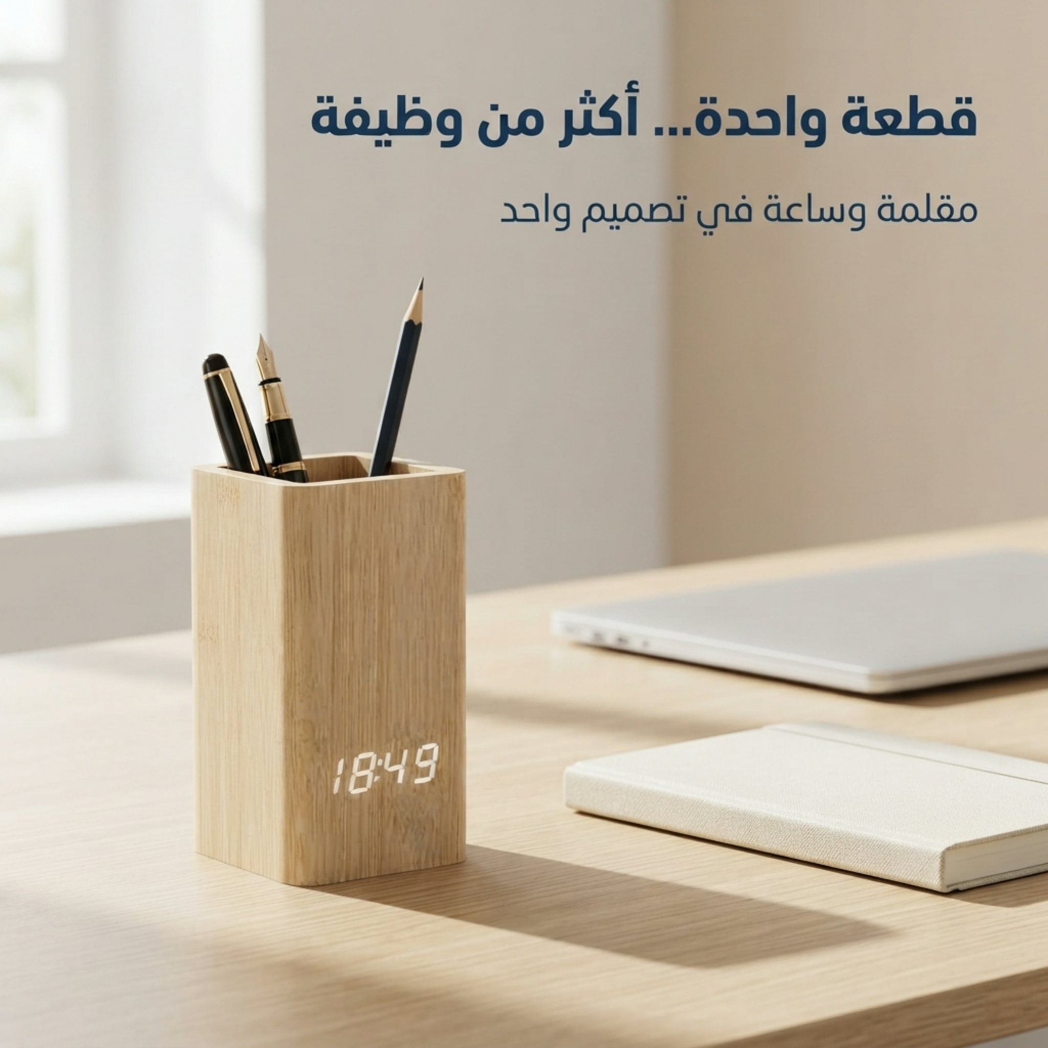 عرض مقلمة و ساعة رقمية + 4 كراسات تدريب للاطفال + 10 عبوات اعادة تعبئة + قلم + 1 مقبض - الصورة 3