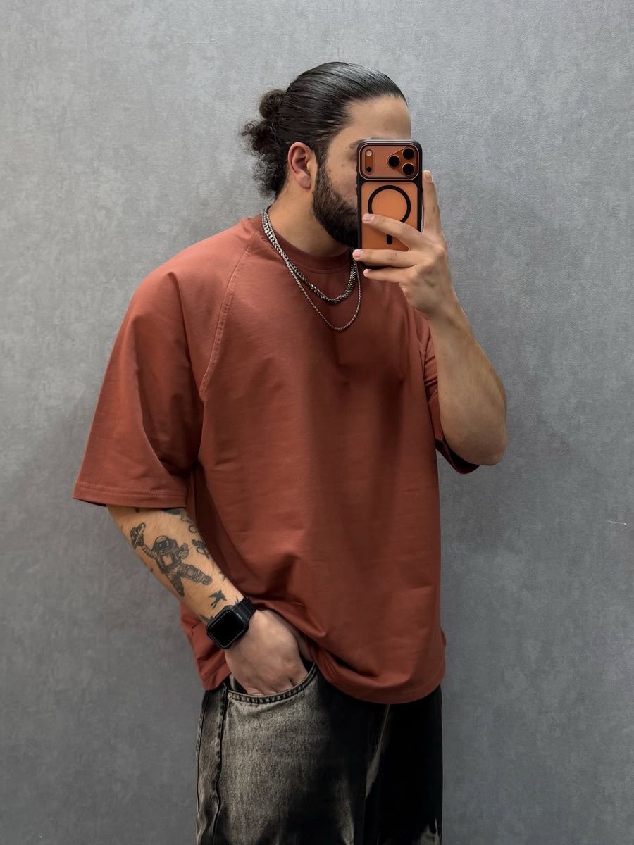 تيشرت بني سمر ميلتون XL