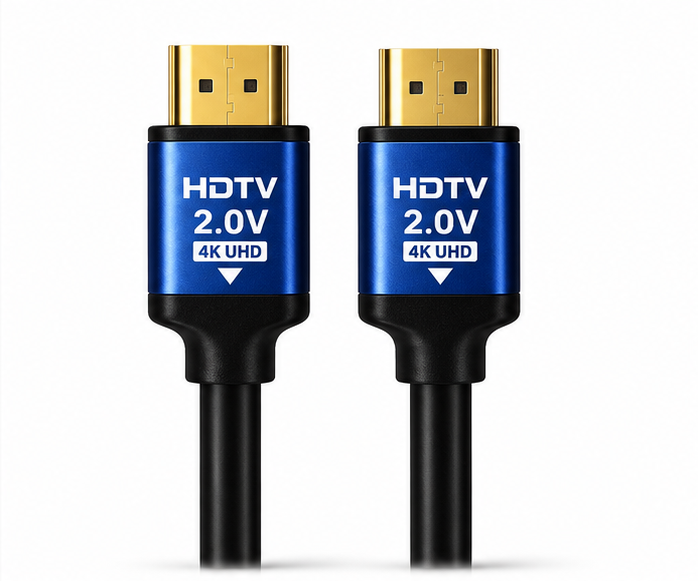 كابل HDTV 2.0 عالي السرعة بطول 20 متر يدعم دقة 4K UHD وصوت محيطي
